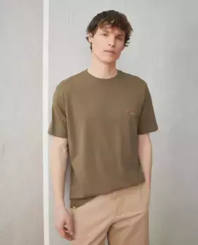 Мужская футболка с короткими рукавами Lloyd's, цвет Kaki