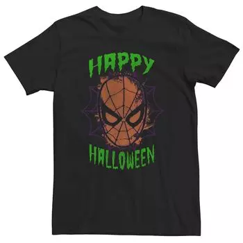 Мужская футболка с короткими рукавами Marvel Spider-Man Happy Halloween Licensed Character