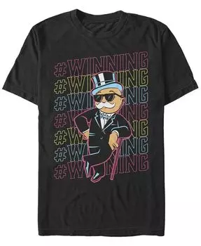 Мужская футболка с короткими рукавами Monopoly Winning Crew Fifth Sun, черный