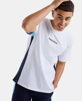 Мужская футболка с короткими рукавами Nautica, белый