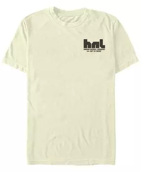 Мужская футболка с короткими рукавами "Очень странные дела" Национальной лаборатории Хокинса Fifth Sun, слоновая кость/кремовый