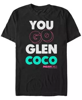 Мужская футболка с короткими рукавами You Go Glen Coco Text Variety Fifth Sun, черный