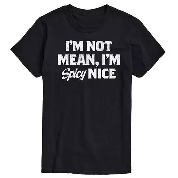 Мужская футболка с красивым рисунком Spicy Licensed Character, черный
