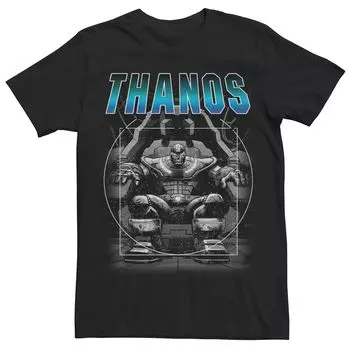 Мужская футболка с креслом «Танос» из вселенной Marvel Licensed Character