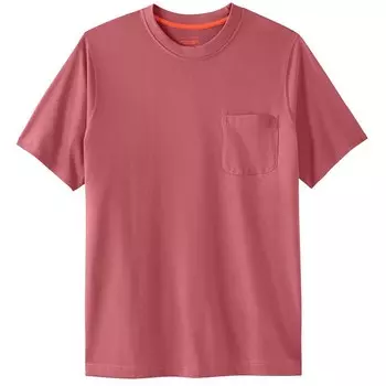 Мужская футболка с круглым вырезом Boulder Creek By Kingsize Big & Tall Heavyweight, цвет Dark Salmon