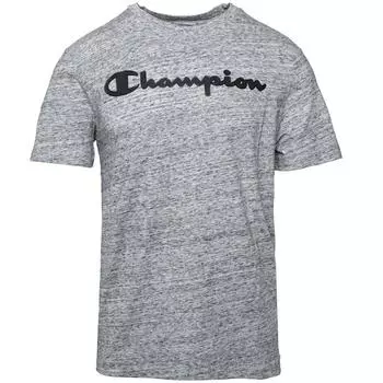 Мужская футболка с круглым вырезом CHAMPION, Серый
