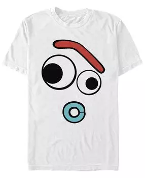 Мужская футболка с круглым вырезом curious forky с короткими рукавами Fifth Sun, белый