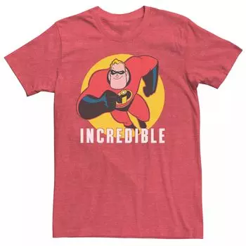 Мужская футболка с круглым вырезом Disney/Pixar The Incredibles Mr Incredible Licensed Character
