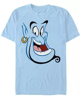 Мужская футболка с круглым вырезом genie face с короткими рукавами Fifth Sun, светло-синий