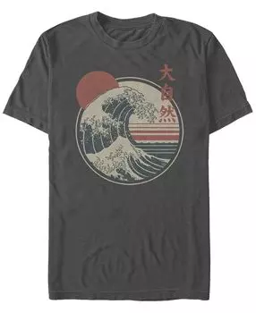 Мужская футболка с круглым вырезом great wave с короткими рукавами Fifth Sun, мульти