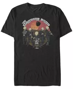 Мужская футболка с круглым вырезом и короткими рукавами cantina band Fifth Sun, черный