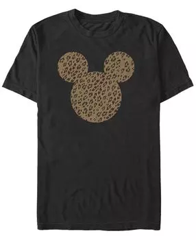 Мужская футболка с круглым вырезом и короткими рукавами cheetah mouse Fifth Sun, черный