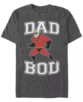 Мужская футболка с круглым вырезом и короткими рукавами dad bod Fifth Sun, мульти