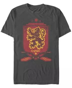 Мужская футболка с круглым вырезом и короткими рукавами gryffindor shield Fifth Sun, мульти