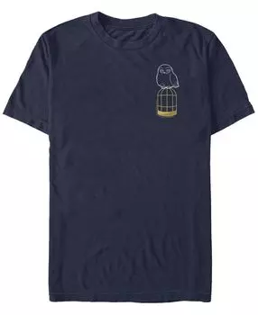 Мужская футболка с круглым вырезом и короткими рукавами hedwig pocket Fifth Sun, синий