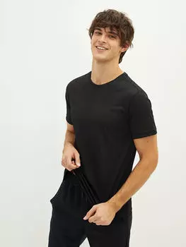 Мужская футболка с круглым вырезом и короткими рукавами LCW OUTDOOR