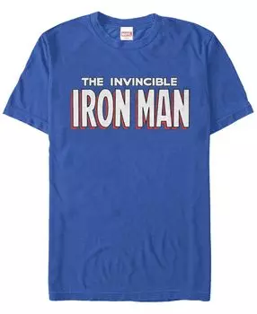 Мужская футболка с круглым вырезом и короткими рукавами с логотипом ironman Fifth Sun