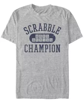 Мужская футболка с круглым вырезом и короткими рукавами scrabble champion Fifth Sun, мульти