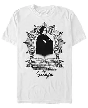 Мужская футболка с круглым вырезом и короткими рукавами snape dark arts Fifth Sun, белый