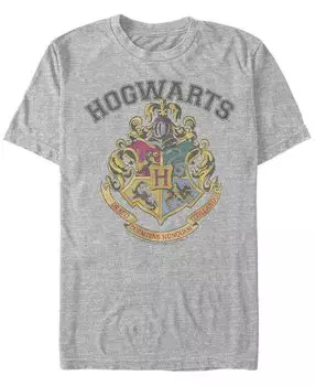 Мужская футболка с круглым вырезом и короткими рукавами в винтажном стиле с логотипом гарри поттера Fifth Sun, мульти