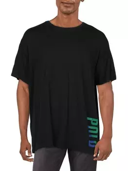 Мужская футболка с круглым вырезом и логотипом Polo Ralph Lauren, цвет Polo Black