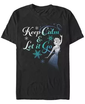 Мужская футболка с круглым вырезом let it go now с короткими рукавами Fifth Sun, черный