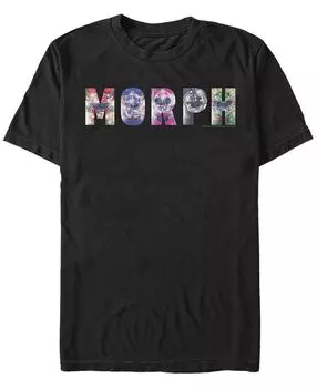 Мужская футболка с круглым вырезом morph crew с короткими рукавами Fifth Sun, черный