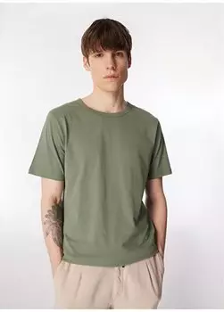 Мужская футболка с круглым вырезом Oil Green W241575275 Футболка с круглым вырезом Wrangler