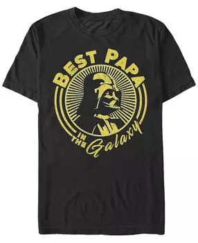Мужская футболка с круглым вырезом papa circle с короткими рукавами Fifth Sun, черный