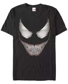 Мужская футболка с круглым вырезом с коротким рукавом venom face Fifth Sun, черный
