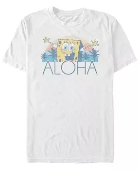 Мужская футболка с круглым вырезом с короткими рукавами aloha 2 Fifth Sun, белый