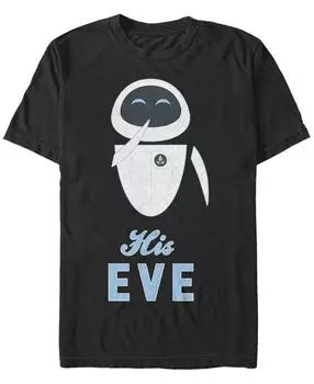 Мужская футболка с круглым вырезом с короткими рукавами his eve Fifth Sun, черный