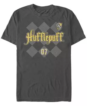 Мужская футболка с круглым вырезом с короткими рукавами hufflepuff pride Fifth Sun, мульти