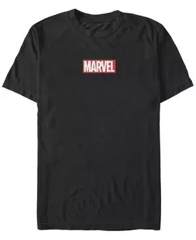 Мужская футболка с круглым вырезом с короткими рукавами marvel brick Fifth Sun, черный