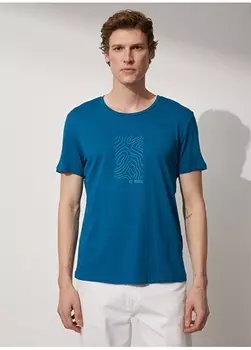 Мужская футболка с круглым вырезом с принтом People By Fabrika