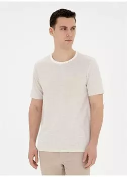 Мужская футболка с круглым вырезом в полоску Stone ARKUN Pierre Cardin, серый