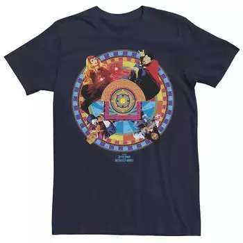 Мужская футболка с круглым значком Marvel Doctor Strange Movie 2 Strange Groupshot Licensed Character