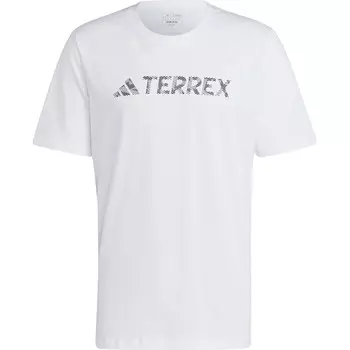 Мужская футболка с логотипом adidas Terrex, белый