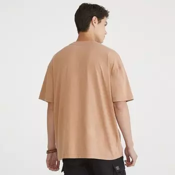 Мужская футболка с логотипом Aeropostale Essential, цвет Oatmeal Heather