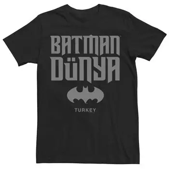 Мужская футболка с логотипом Batman Dunya Turkey Icon Licensed Character