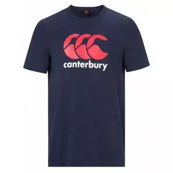 Мужская футболка с логотипом CCC Canterbury, синий