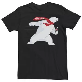 Мужская футболка с логотипом Coca Cola Slide Christmas Soda Licensed Character