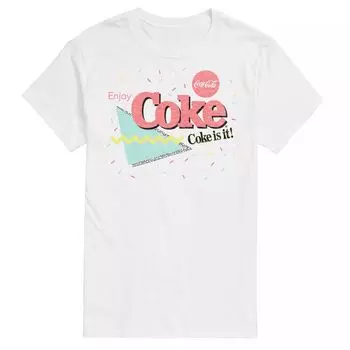 Мужская футболка с логотипом CocaCola 90-х годов Coke Is It Licensed Character