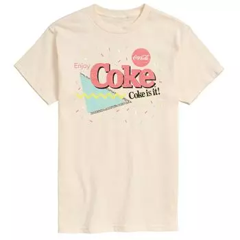 Мужская футболка с логотипом CocaCola 90-х годов Coke Is It Licensed Character