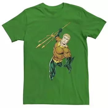 Мужская футболка с логотипом DC Comics Aquaman в винтажном стиле Licensed Character
