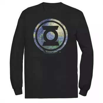 Мужская футболка с логотипом DC Comics Green Lantern Starry Night Licensed Character