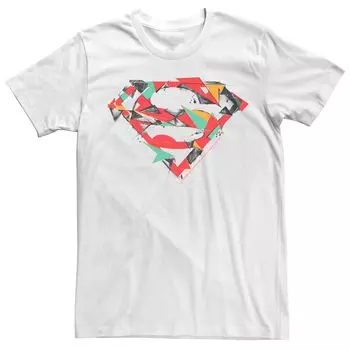 Мужская футболка с логотипом DC Comics Superman Polygon и рисунком на груди Licensed Character