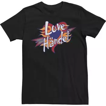 Мужская футболка с логотипом Disney Phineas And Ferb Love Handle Licensed Character