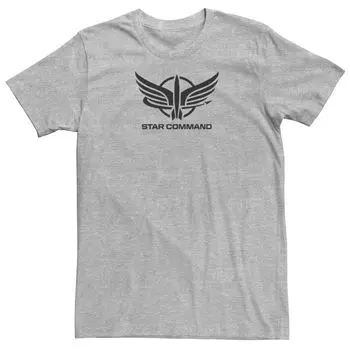 Мужская футболка с логотипом Disney/Pixar Lightyear Star Command Licensed Character