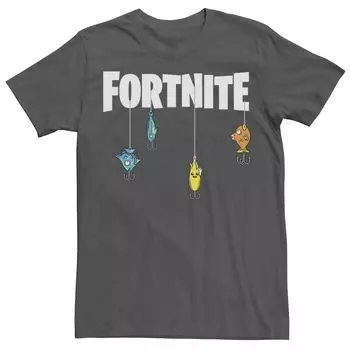 Мужская футболка с логотипом Fortnite Lures Licensed Character
